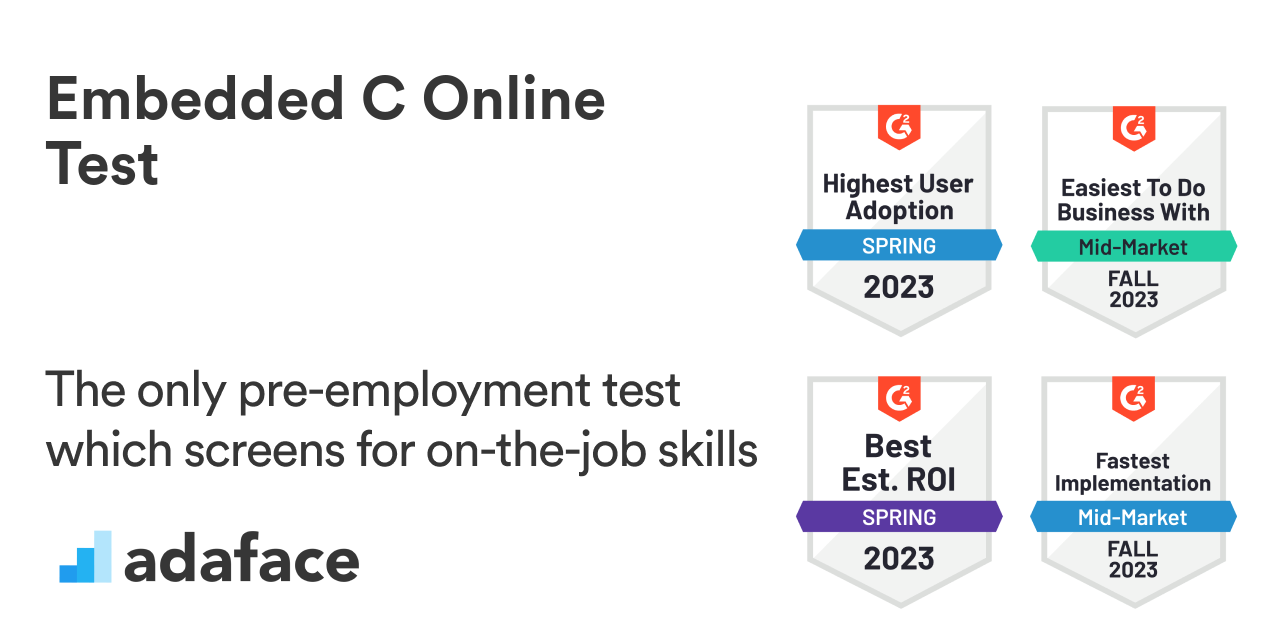 Embedded c online test adaface