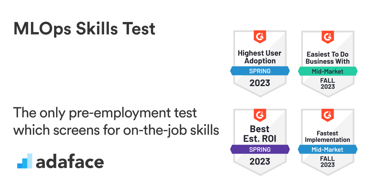 MLOps Test | Evaluate Machine Learning Operations Skills